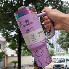 Load image into Gallery viewer, "Limited Time Deal! Stanley Quencher H2O Tumbler - 40oz, Cute Hello Kitty Design!"