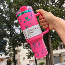 Load image into Gallery viewer, "Limited Time Deal! Stanley Quencher H2O Tumbler - 40oz, Cute Hello Kitty Design!"