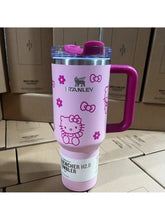 Load image into Gallery viewer, "Limited Time Deal! Stanley Quencher H2O Tumbler - 40oz, Cute Hello Kitty Design!"