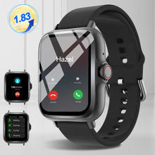 Load image into Gallery viewer, Smartwatch with full touchscreen display, compatible with iPhone/Android.