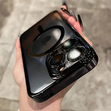 Load image into Gallery viewer, Luxury Clear Magnetic Case for iPhone