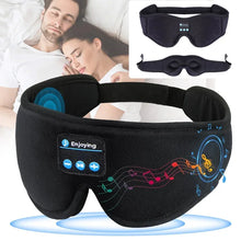 Load image into Gallery viewer, 3D sleep mask, Bluetooth, and wireless headphones