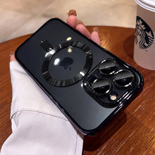 Load image into Gallery viewer, Luxury Clear Magnetic Case for iPhone