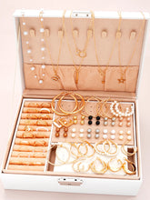 Load image into Gallery viewer, Luxury 86-Piece Women’s Jewelry Set – Gold Earrings, Rings, Bracelets & Necklaces