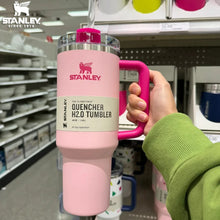 Load image into Gallery viewer, "Limited Time Deal! Stanley Quencher H2O Tumbler - 40oz, Cute Hello Kitty Design!"
