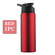 Load image into Gallery viewer, Leakproof Stainless Steel Water Bottle – Reusable Sports &amp; Travel Bottle (600ml)
