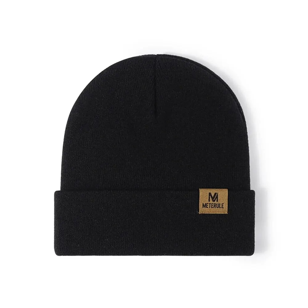Classic Unisex Knit Beanie – Minimal Winter Hat for Men & Women