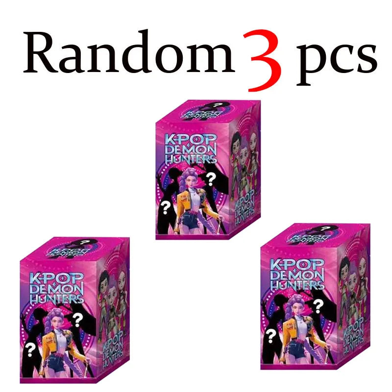 K-Pop Demon Hunter Surprise Mini Doll – Random Character Blind Box Toy