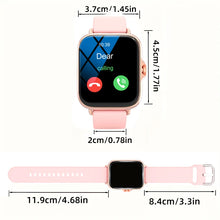 Load image into Gallery viewer, Smartwatch with full touchscreen display, compatible with iPhone/Android.

