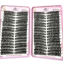 Load image into Gallery viewer, Ultra-Light D Curl Cluster Lashes – 0.07mm Mix Length | Natural Volume, Easy Application
