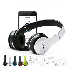 Load image into Gallery viewer, P47 Wireless Bluetooth Headphones – Foldable HiFi Stereo Bass with Mic for Music, Calls &amp; Gaming
