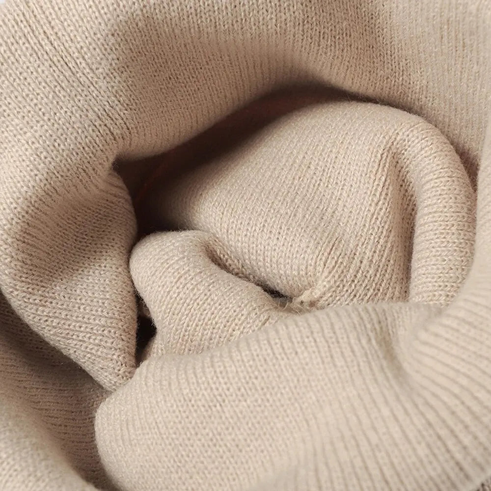 Classic Unisex Knit Beanie – Minimal Winter Hat for Men & Women