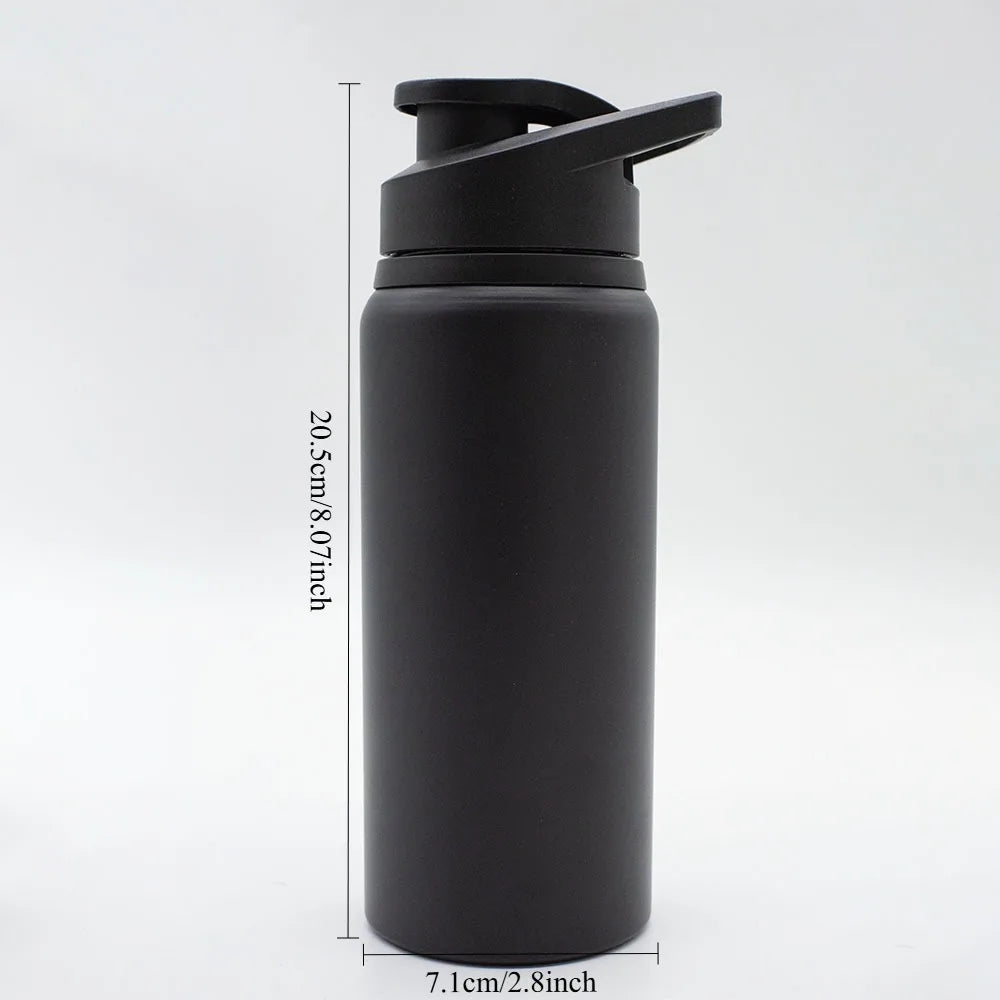 Leakproof Stainless Steel Water Bottle – Reusable Sports & Travel Bottle (600ml)