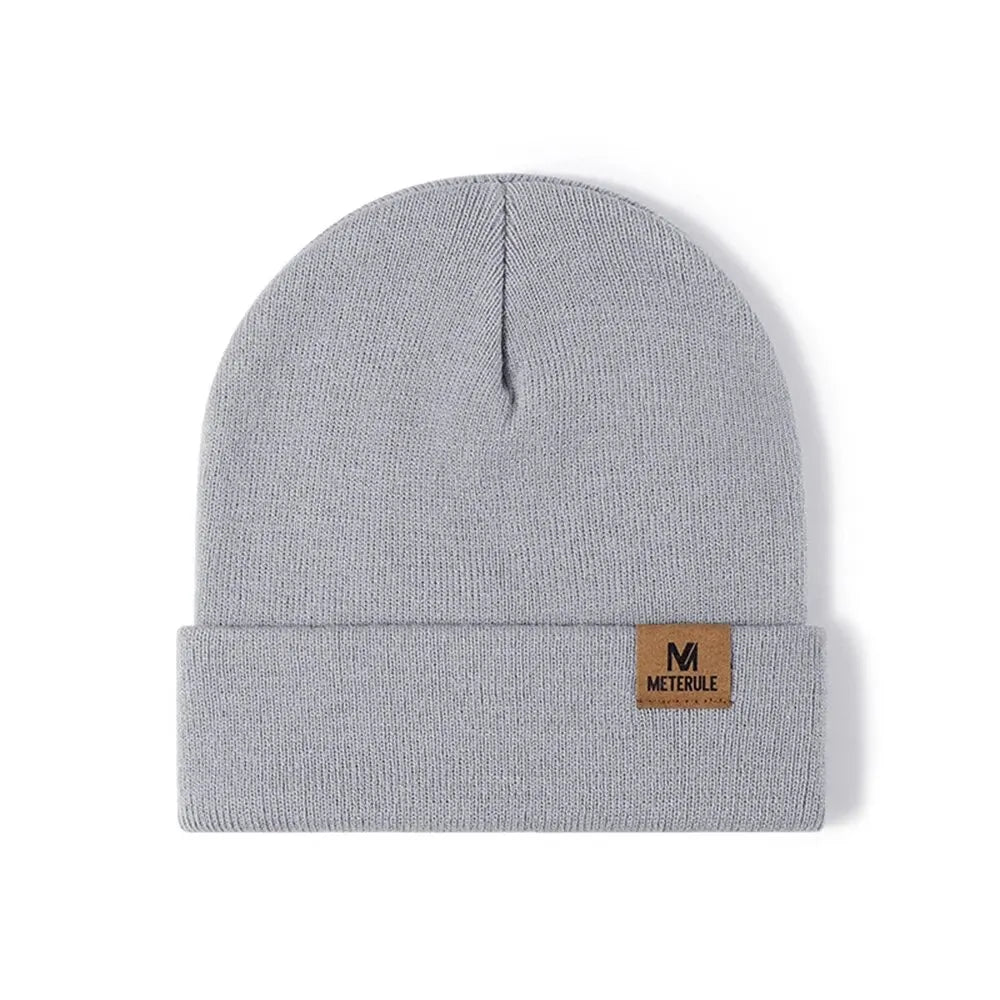 Classic Unisex Knit Beanie – Minimal Winter Hat for Men & Women