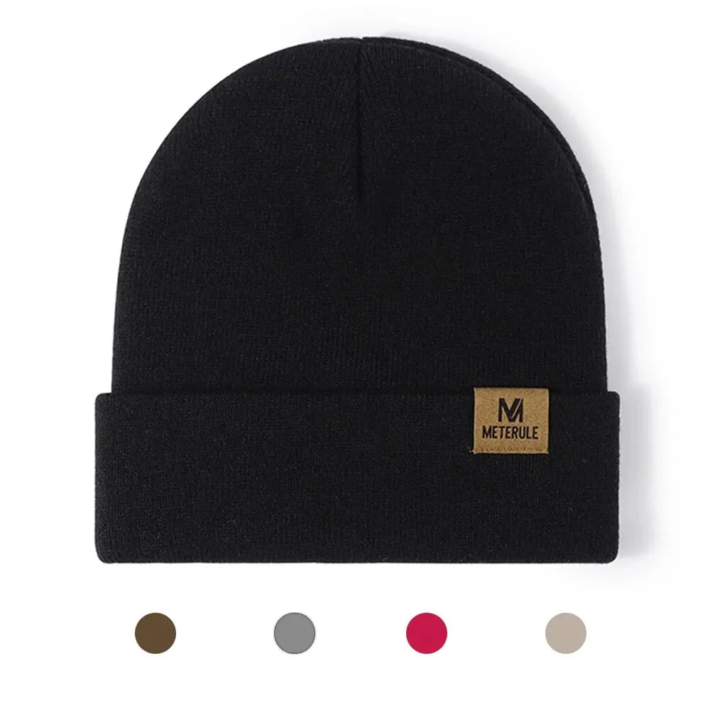 Classic Unisex Knit Beanie – Minimal Winter Hat for Men & Women