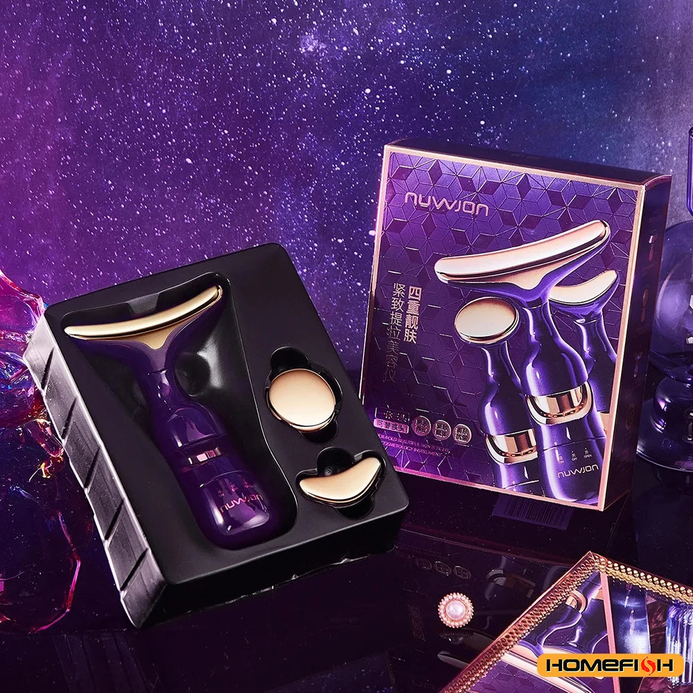 3-in-1 EMS Facial & Neck Massager