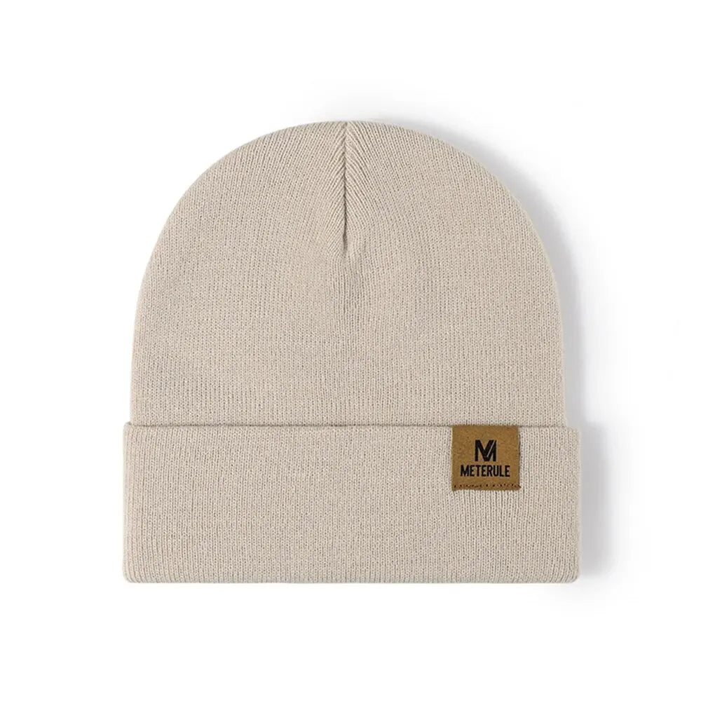 Classic Unisex Knit Beanie – Minimal Winter Hat for Men & Women