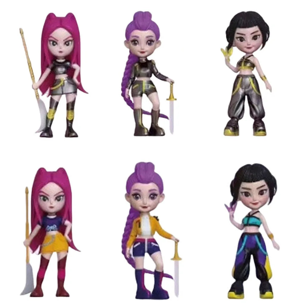 K-Pop Demon Hunter Surprise Mini Doll – Random Character Blind Box Toy