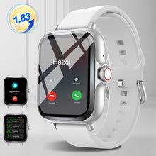 Load image into Gallery viewer, Smartwatch with full touchscreen display, compatible with iPhone/Android.
